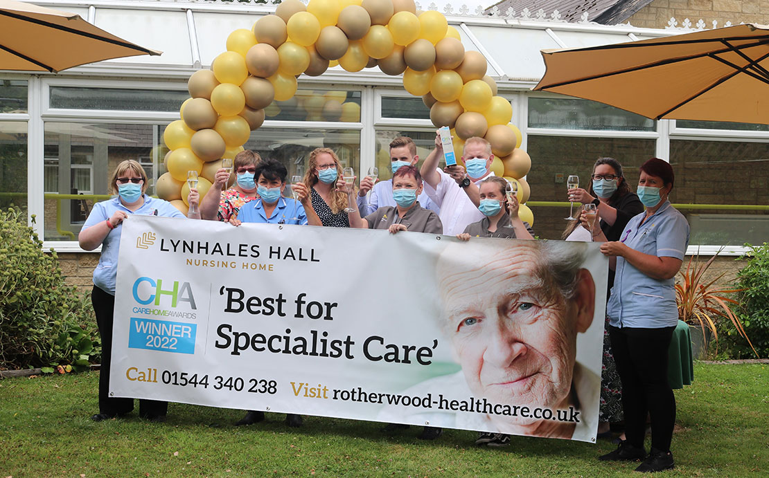 Lynhales Hall Marks Award Win with Team Celebration 