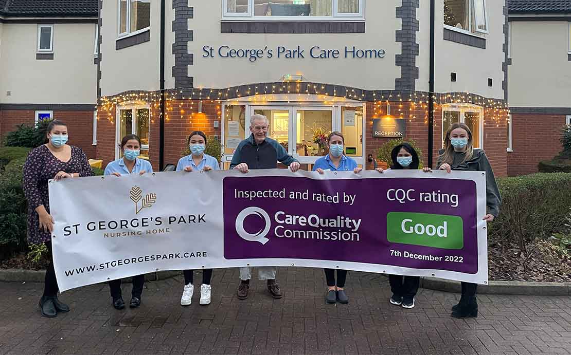 The Care Quality Commission Rate St George’s Park as ‘Good’