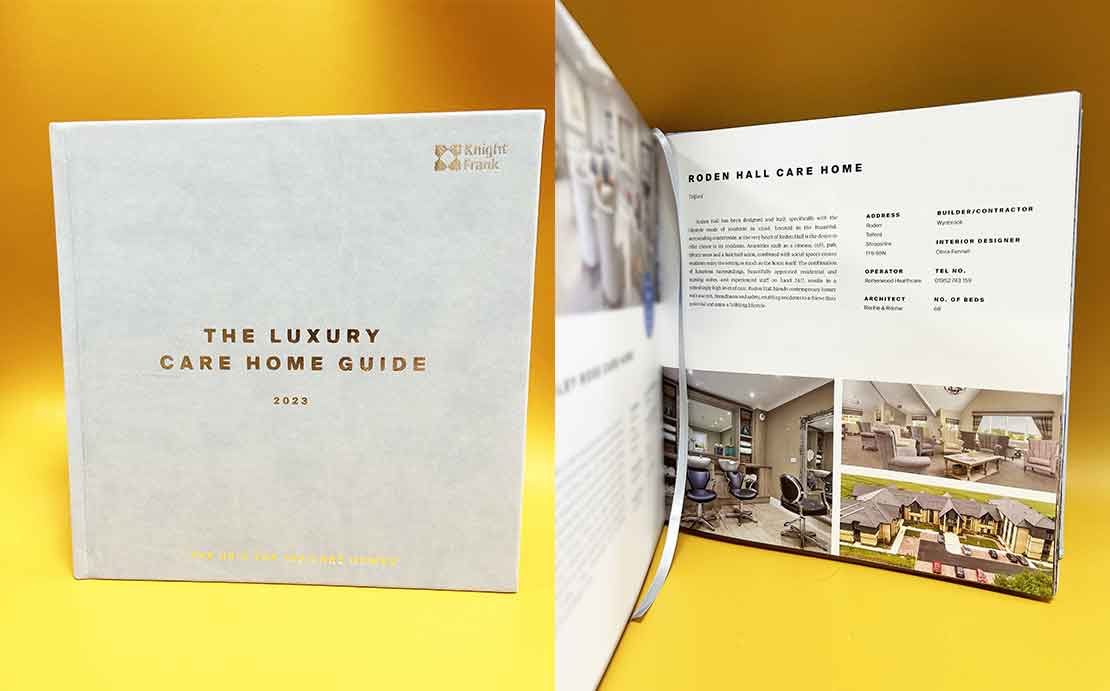 Roden Hall Features in the Knight Frank Luxury Care Home Guide 2023