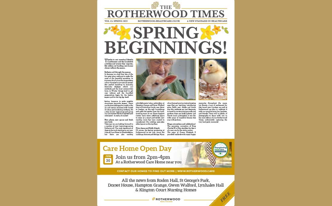 The Rotherwood Times - Vol 15 - Spring 2023