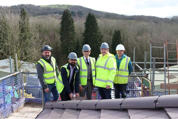 Topping Out Ceremony at Colwall Care Home Construction Site